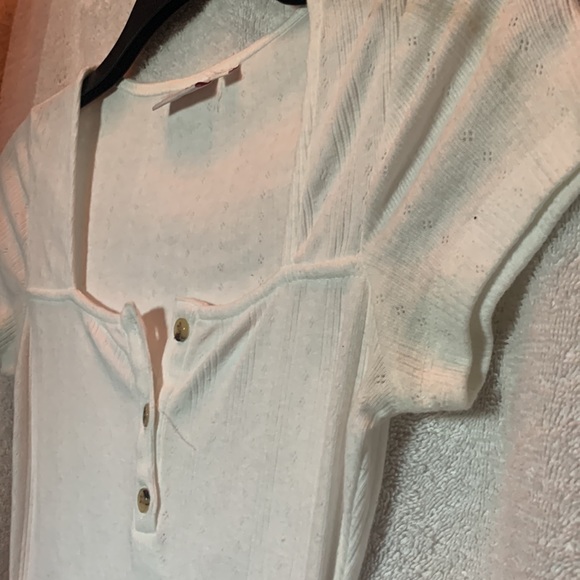 white Tee bodysuit - Picture 3 of 4